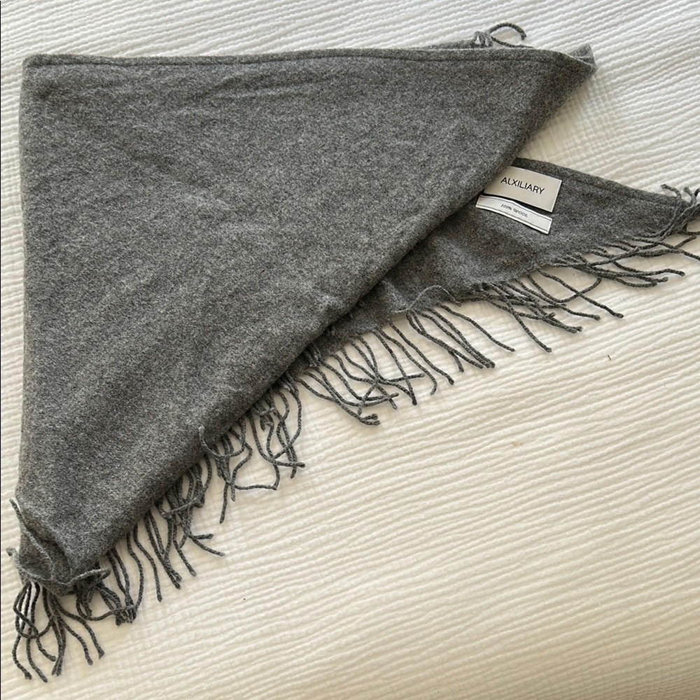 Auxiliary Wool Blanket Scarf